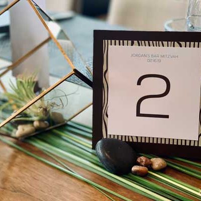 party-event-decor Party Event Decor; table number sign